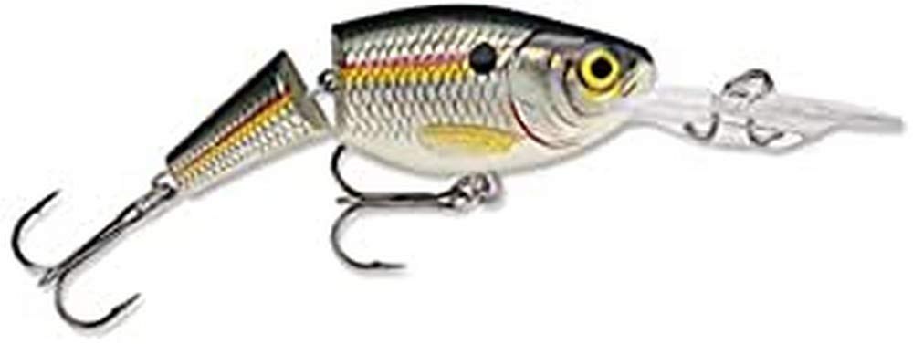 Rapala Jointed Shad Rap Curls front action lure for bass bites.