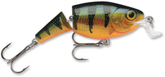 Rapala Jointed Shallow Shad Rap 07 Perch lure showcases lifelike perch pattern for shallow water casting