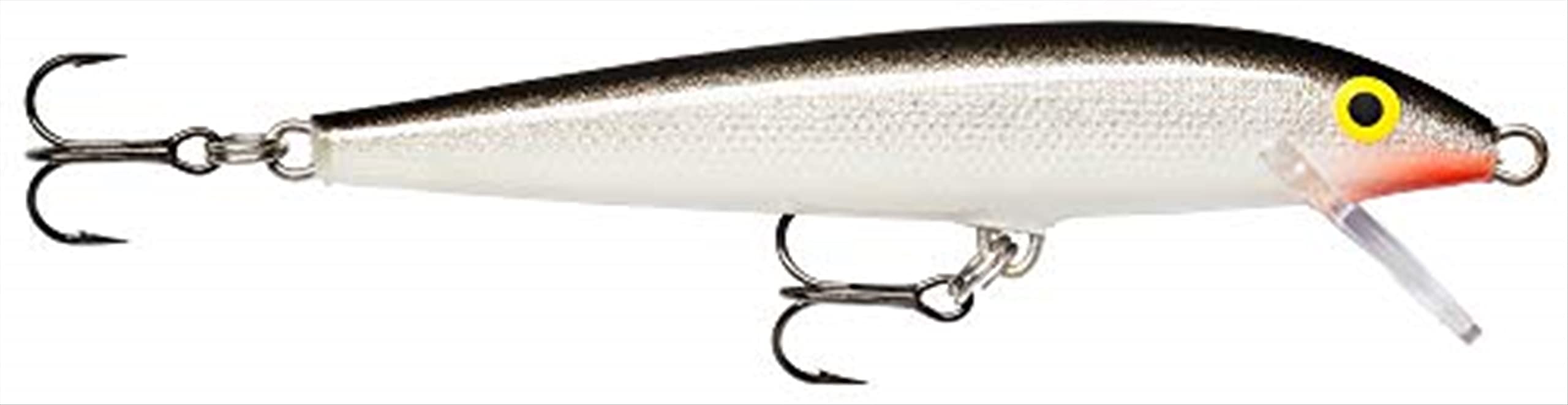 Rapala Original Floater 05 lure in silver, ideal for versatile topwater action and shallow retrieves.
