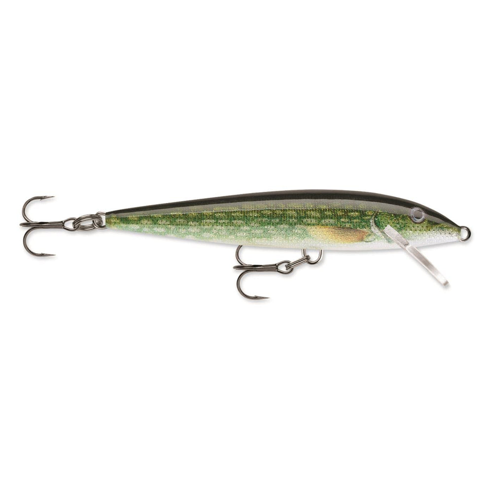 Rapala Original Floater 11 Vampire side view highlighting compact body for topwater twitches.