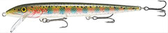 Rapala Original Floater 18 Rainbow Trout lure with lifelike minnow action for versatile casting