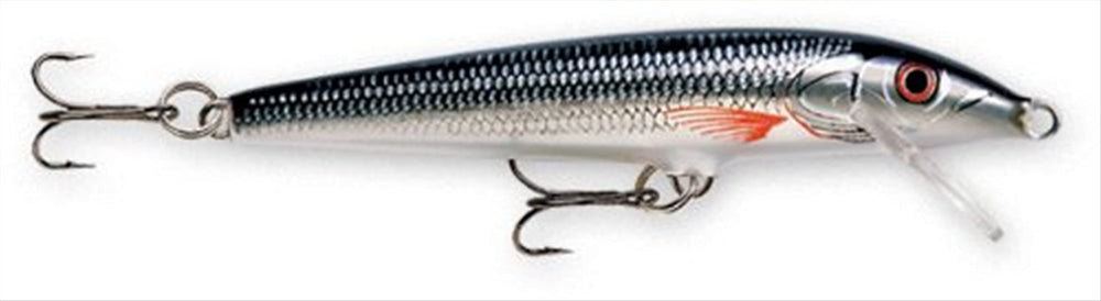 Rapala Original Floater 18 Shiner lure with lifelike minnow action for topwater bites