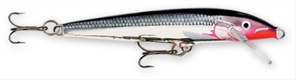 Rapala Original Floater 18 Vampire lure with realistic minnow profile for versatile fishing.