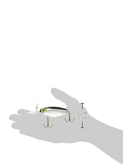 Rapala Original Hot 'N Tot 07 action shot highlights rattle and lip action