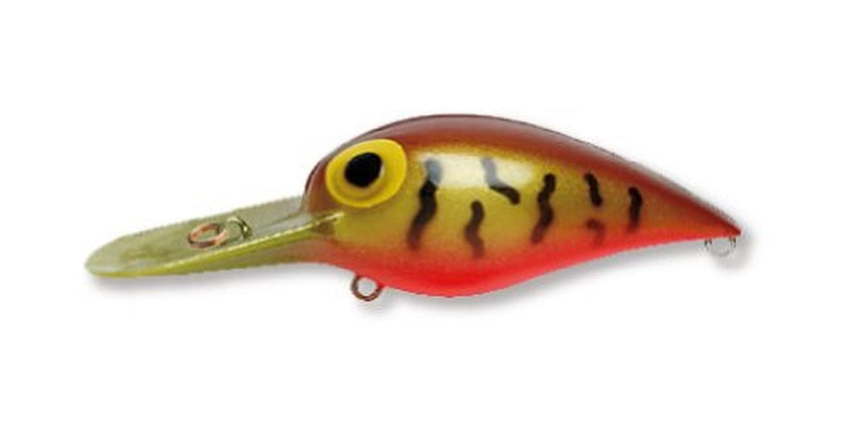 Rapala Original Wiggle Wart 05 Green Crawdad lure with lifelike crawdad coloring to attract freshwater bass