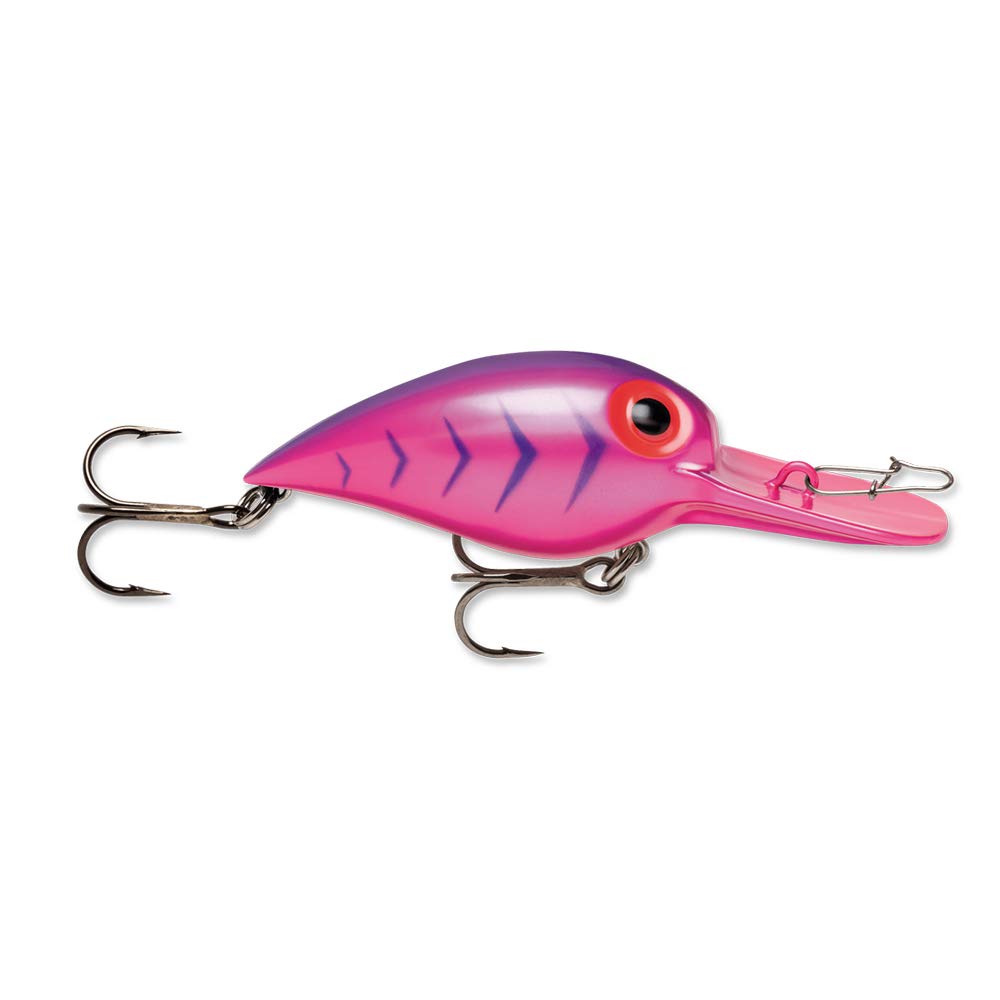 Rapala Original Wiggle Wart 05 metallic purple lure, metal finish attracts freshwater fish