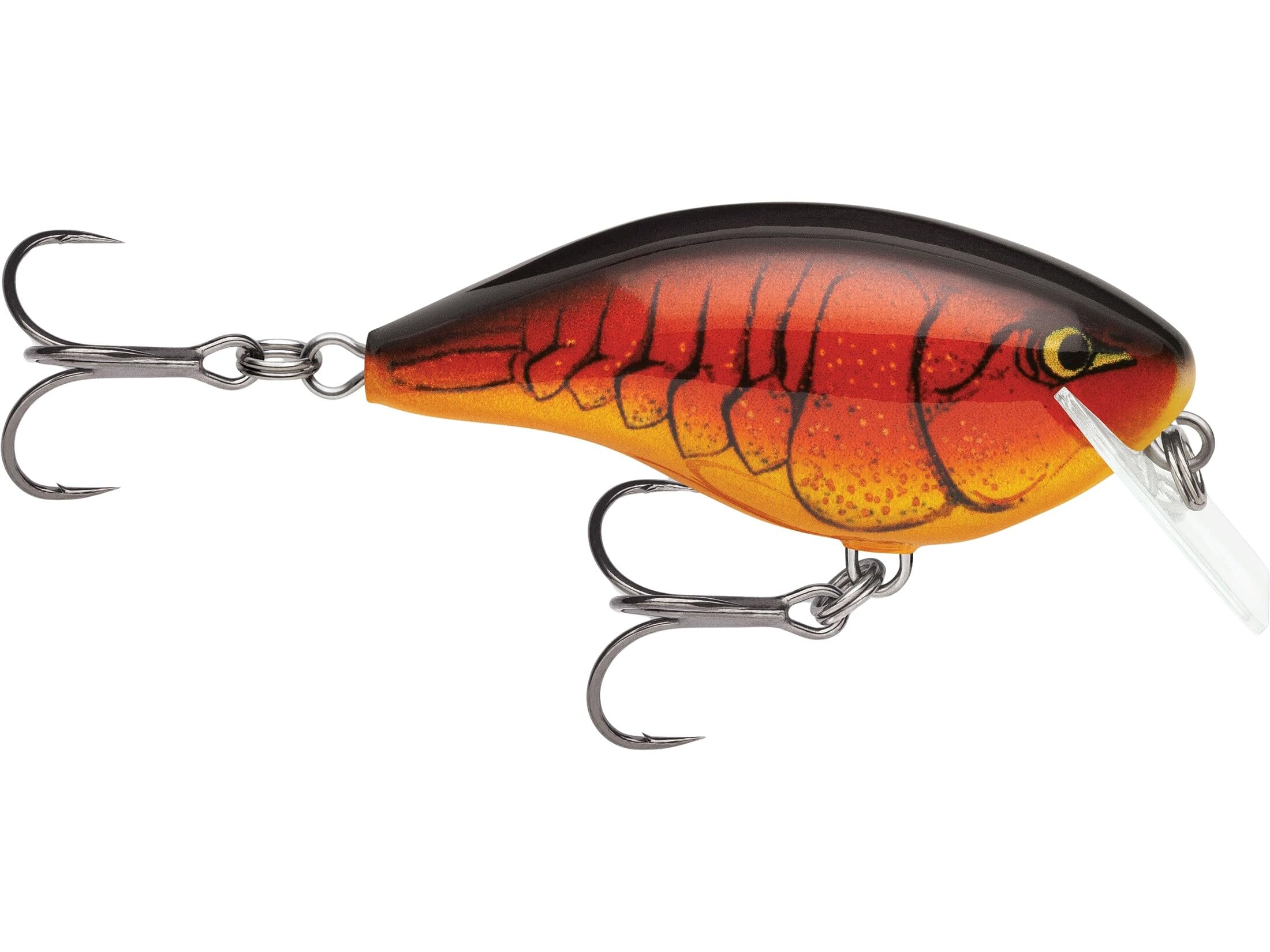 Rapala Ott's Garage Big Rocco crankbait in Classic Craw color, ideal for versatile bass fishing.