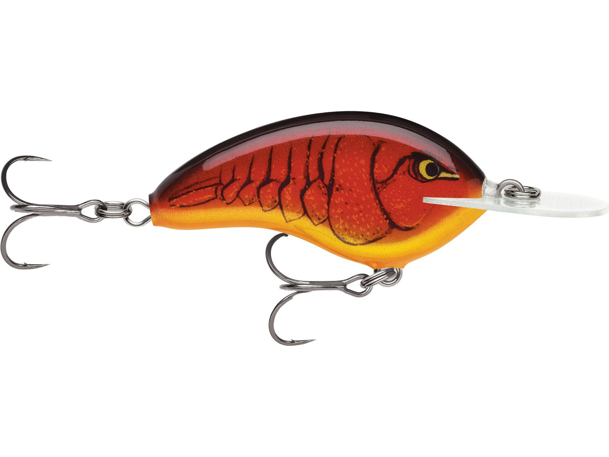Rapala Ott's Garage Deep Tiny Crankbait in Classic Craw with deep-diving wobble for bass fishing