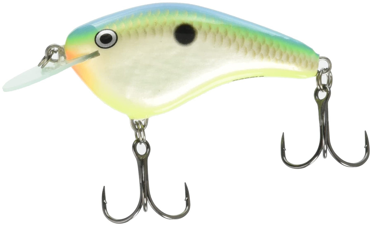 Rapala Ott's Garage Slim 06 Citrus Shad close-up of the premium balsa body for smooth casting