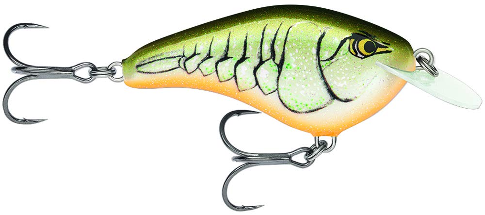 Rapala Ott's Garage Slim 06 Rootbeer Crawdad lure for mid-depth bass fishing