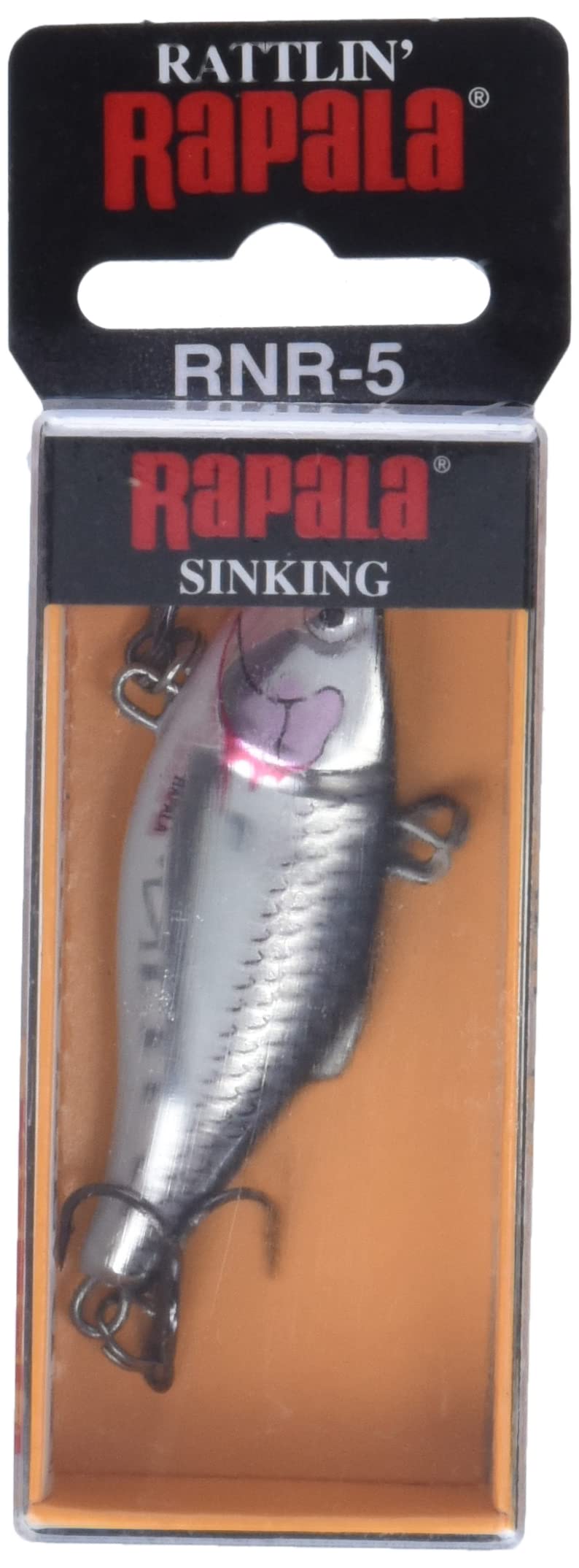 Rapala Rattlin 05 silver vmc-hooks ensures strong, secure hookups.