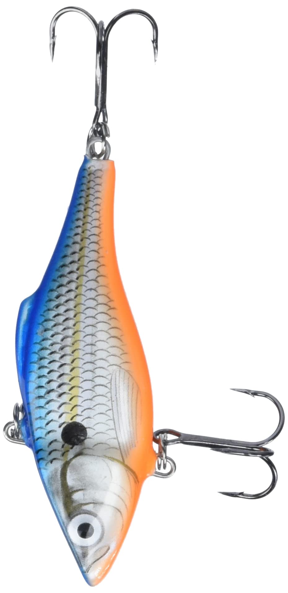 Rapala Rattlin' 07 Blue Shad lure shown for long casts and lifelike wobble.