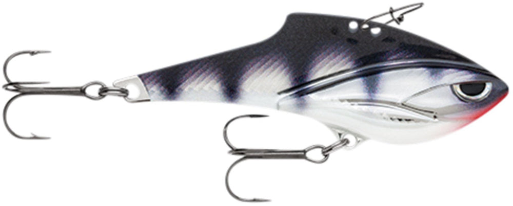 Rapala Rippin' Blade Chrome Tiger lure delivering lifelike action for bass and more.