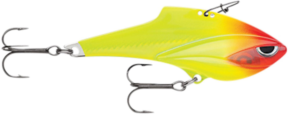 Rapala Rippin' Blade clown lure for versatile casting and triggering bites on shore, boat, or kayak.
