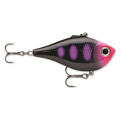 Rapala Rippin' Rap 05 Pink Clown lure angled view with bright color