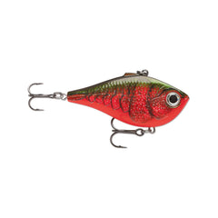 Rapala Rippin' Rap 2in Red Crawdad lure ready for long casts and sharp bites.