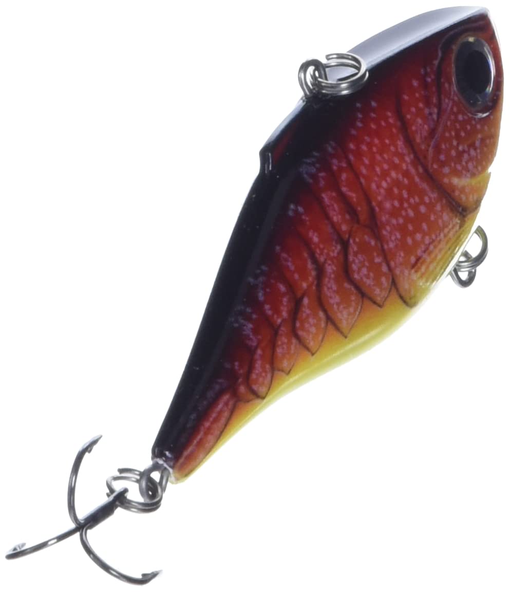 Angler casting and retrieving the Rapala Rippin' Rap for shore, boat, or kayak fishing.