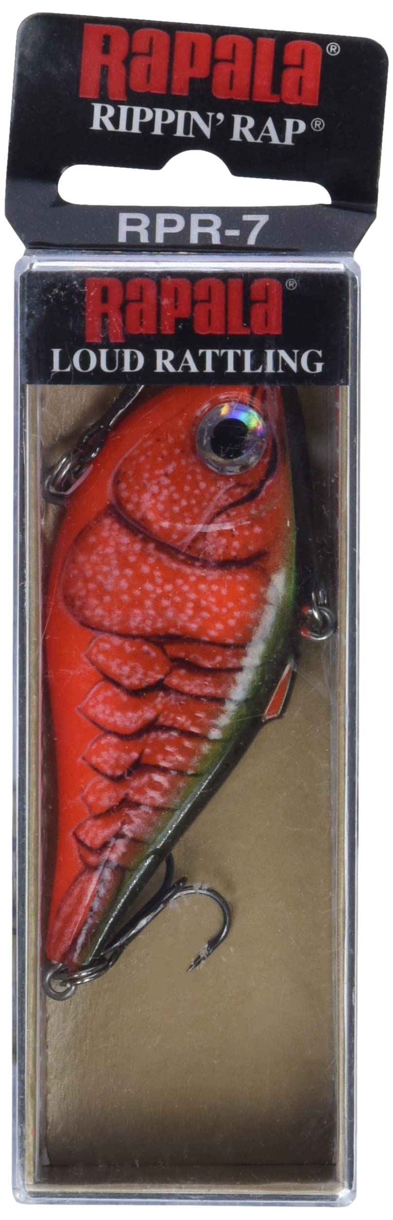 Rapala Rippin' Rap holographic eyes for realistic predator hits