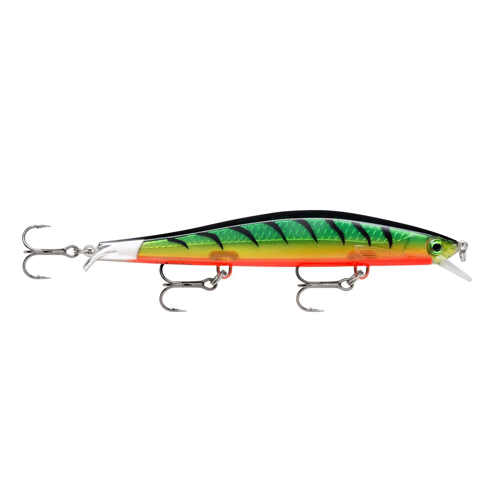 Rapala RipStop 12 Firetiger lure for versatile casting and high visibility