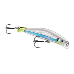 Rapala RipStop Albino Shiner close-up highlighting durable lip and lifelike suspend action