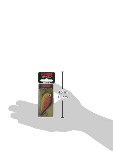 Rapala RPR06RFCW Redfire Crawdad lure — action shot for casting and retrieval.