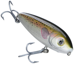 Rapala Saltwater Skitter Walk 11 3D eyes enhance realism to attract speckled trout.