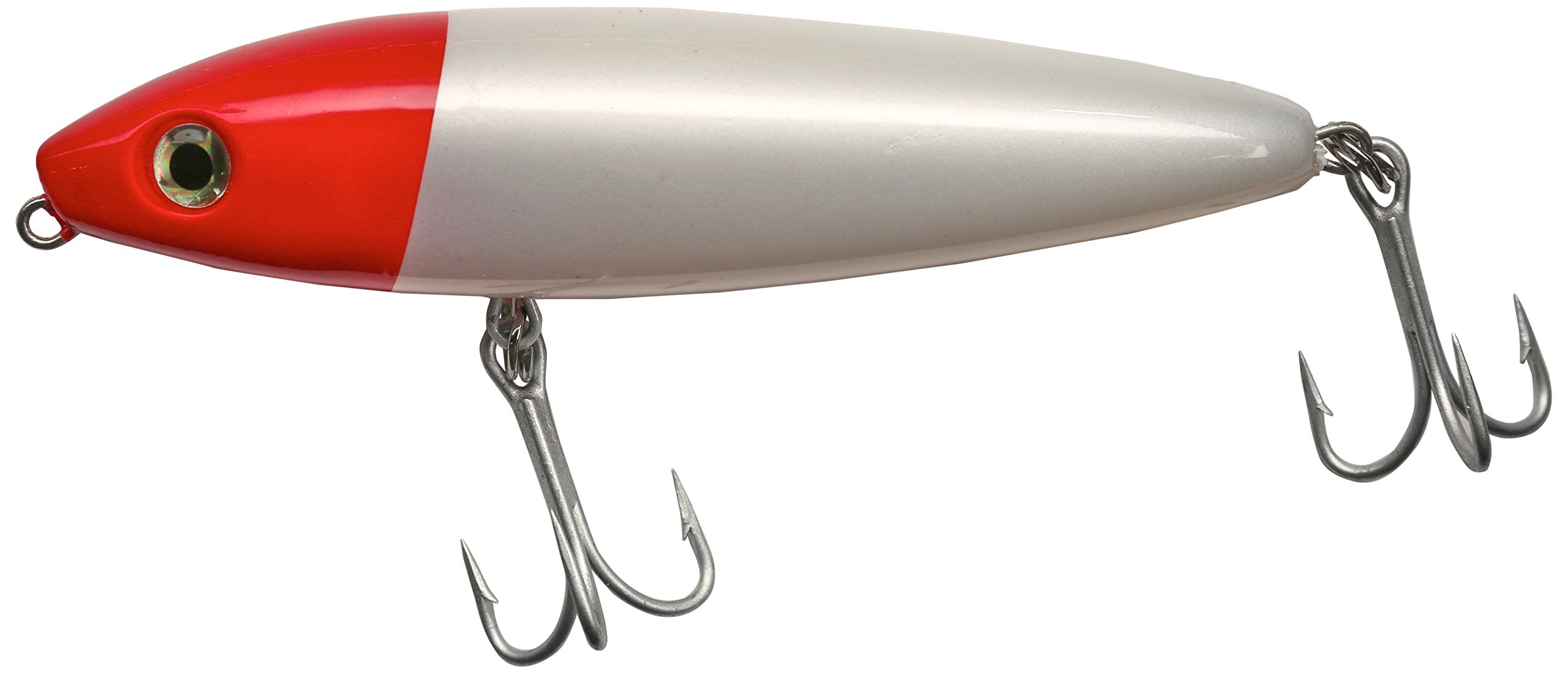 Rapala Saltwater Skitter Walk 11 Redhead lure performing walk-the-dog action in saltwater fishing