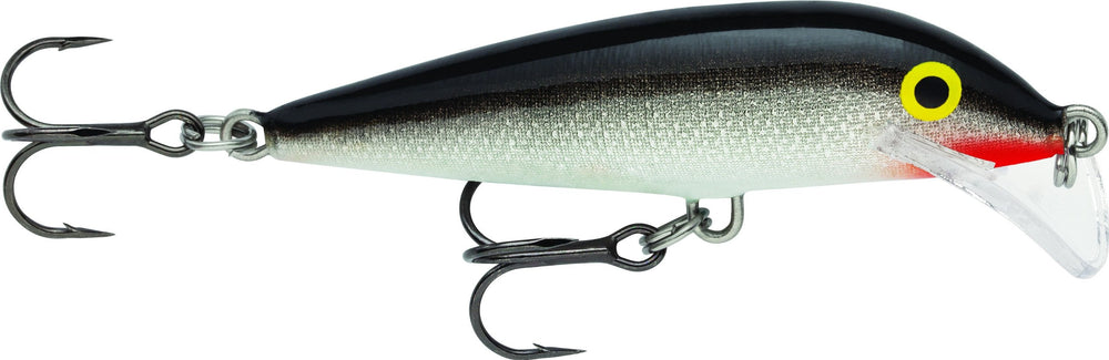 Rapala Scatter Rap CountDown lure side view in silver 7cm for finesse cranking