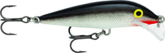 Rapala Scatter Rap CountDown lure side view in silver 7cm for finesse cranking