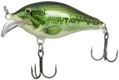 Rapala Scatter Rap Crank Lure Baby Bass 5cm in hand, realistic baitfish action for freshwater gamefish
