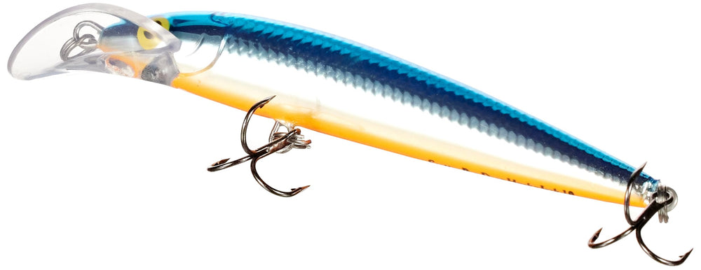 Rapala Scatter Rap Deep Husky Jerk 10 Silver Blue all-season fishing versatility