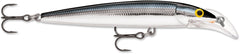 Rapala Scatter Rap Deep Husky Jerk 10 Silver lure for multispecies trolling and enticing strikes.