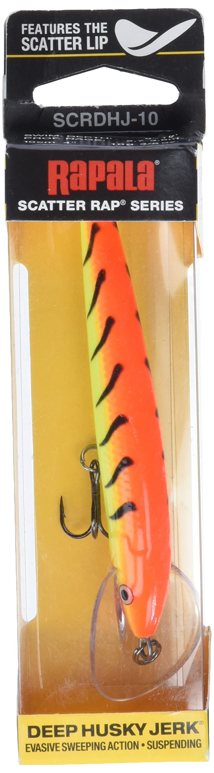 Rapala Scatter Rap Deep Husky Jerk lure detail and build quality
