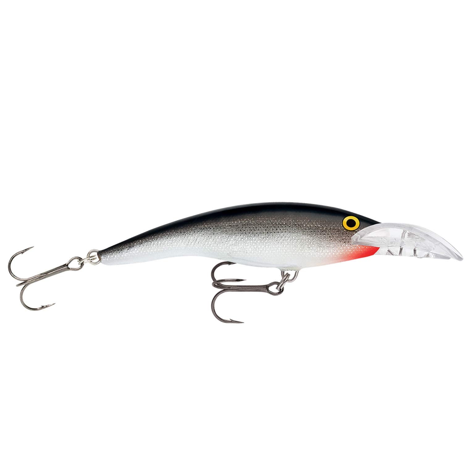 Rapala Scatter Rap Tail Dancer 09 Silver lure, eye-catching finish for attracting bites during casts.