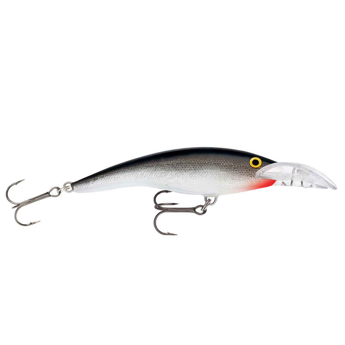 Rapala Scatter Rap Tail Dancer 09 Silver lure, eye-catching finish for attracting bites during casts.
