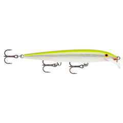 Rapala Scatter Rap Minnow 11 dives to 6–8 ft for mid-water presentations.