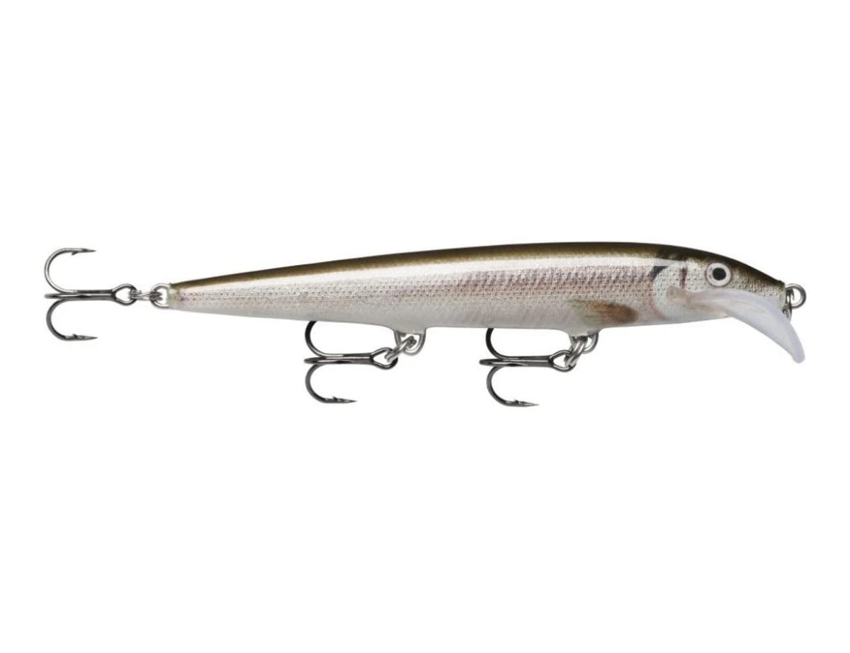 Rapala Scatter Rap Minnow 11 Live Smelt in action with lifelike motion for strikes
