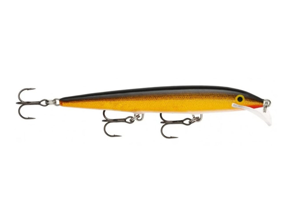 Rapala SCRM11WAL snap spin reaction demonstrates backward motion that attracts bites.