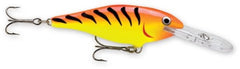 Rapala Shad Rap 06 Hot Tiger lure showing the Hot Tiger pattern for precise casts and enticing action