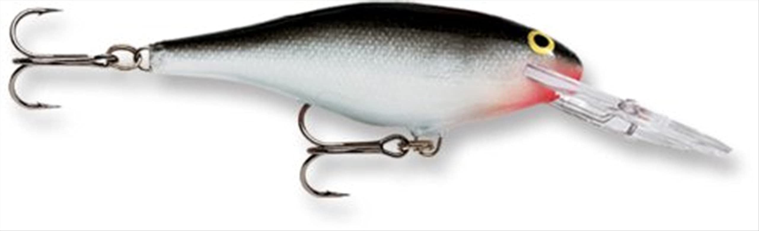 Rapala Shad Rap 07 lure in silver with classic baitfish action for versatile casting and trolling