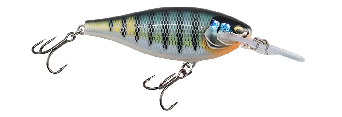 Rapala Shad Rap Elite 3-inch gilded blue Gill lure for multi-species fishing.