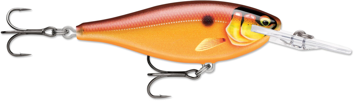 Rapala Shad Rap Elite Gilded Crawdad crankbait aids multi-species fishing