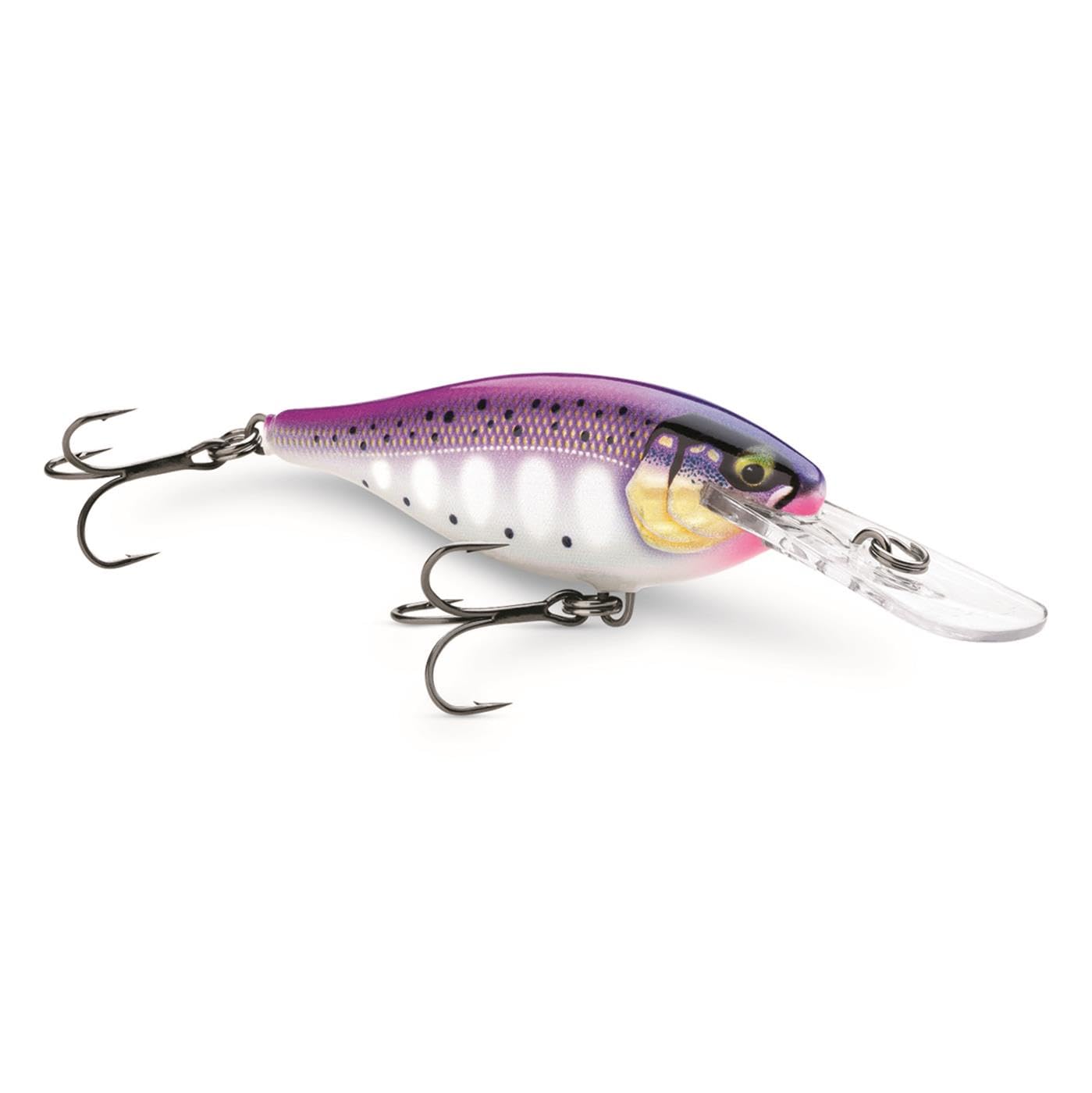 Rapala Shad Rap Elite crankbait profile showing tight wobble for multi-species fishing