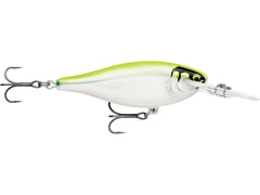Rapala Shad Rap Elite lure in gilded chartreuse UV finish for multi-species casting and confident retrieves.