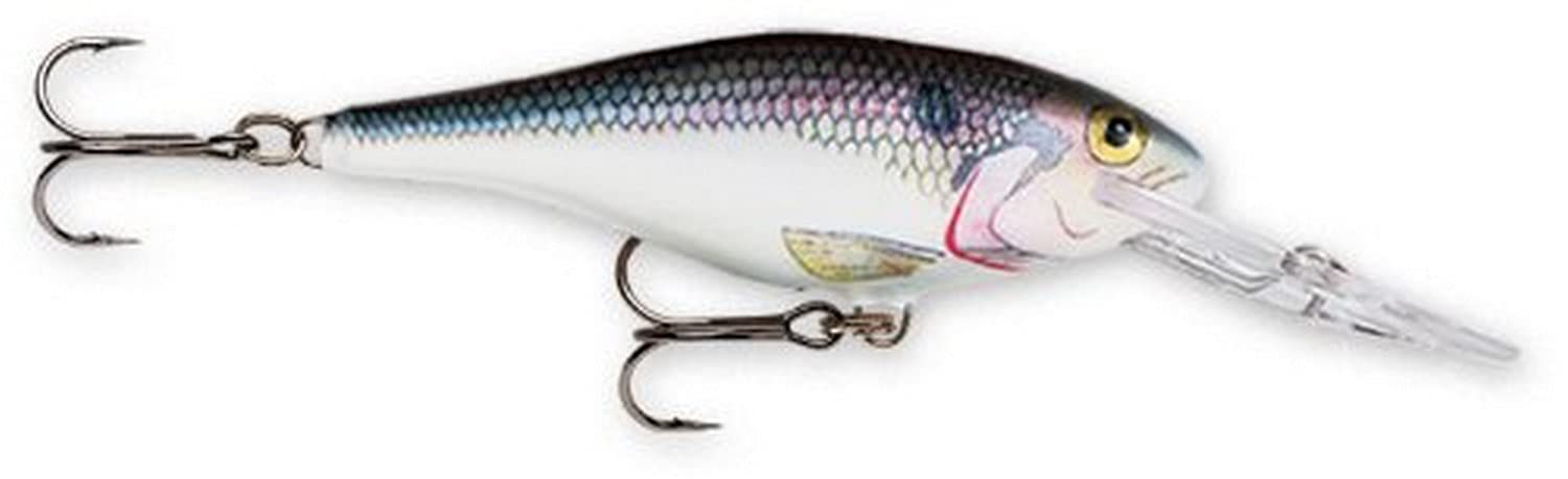Rapala Shad Rap Lure 08 for freshwater casting and trolling, designed to attract bites.