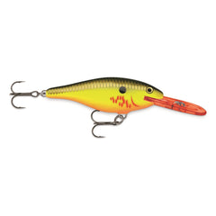Rapala Shad Rap Demon underwater action demonstrates diving motion in water.