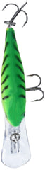 Rapala Shad Rap Rattlin' 04 Firetiger side view shows wobble cadence.