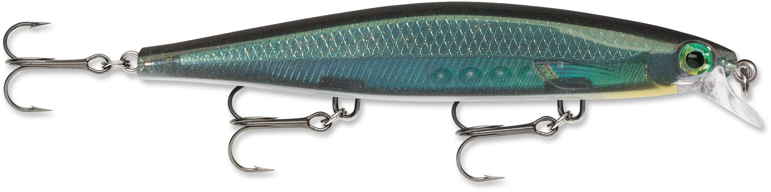 Rapala Shadow Rap 11 Carbon lure with lifelike action for longer strike opportunities