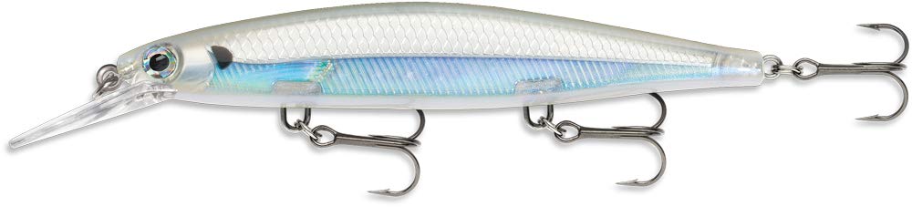 Rapala Shadow Rap Deep 11 Albino Shiner front view shows lifelike finish for deep-water casting.