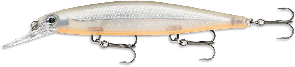 Rapala Shadow Rap Deep 11 Bone lure closeup with lifelike finish to attract bites